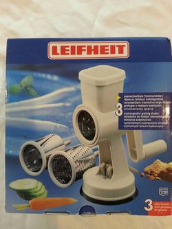 Leifheit nut and vegetable grinder