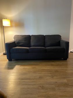 Dark Gray Pull out Sofa Bed