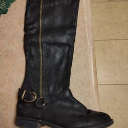 Women's Knee High Black Boots Sz 9.5