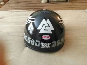 Thore helmet with slide down visor