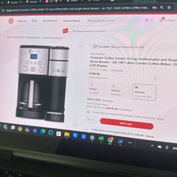 Cuisinart coffee Center 12 Cup coffeemaker Ss-15p1