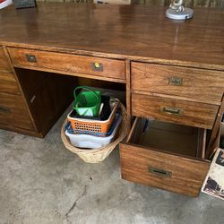 Old Wooden Desk