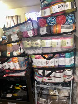 TONS of yarn