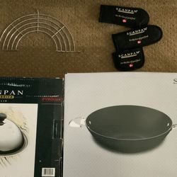 New SCANPan Wok 12 1/2” With Wok Lid