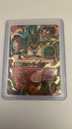 Dragon ball porunga wish dragon slr and bt28