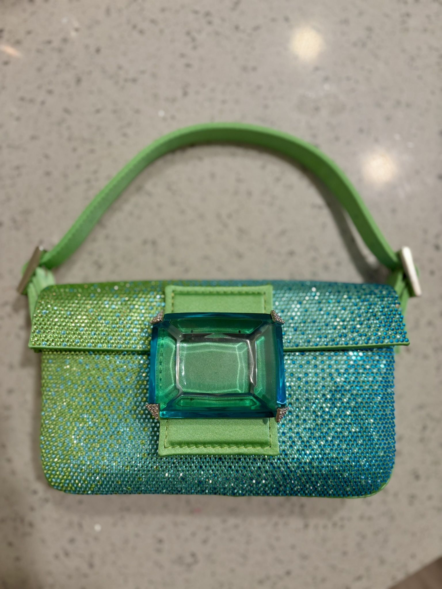 Gedebe (authentic) Green hand bag