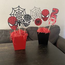 Spider Man Centerpieces 