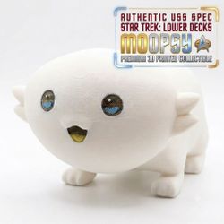 Custom 3D Printed Moopsy Desk Figure | Star Trek Lower Decks Fan Art Replica
