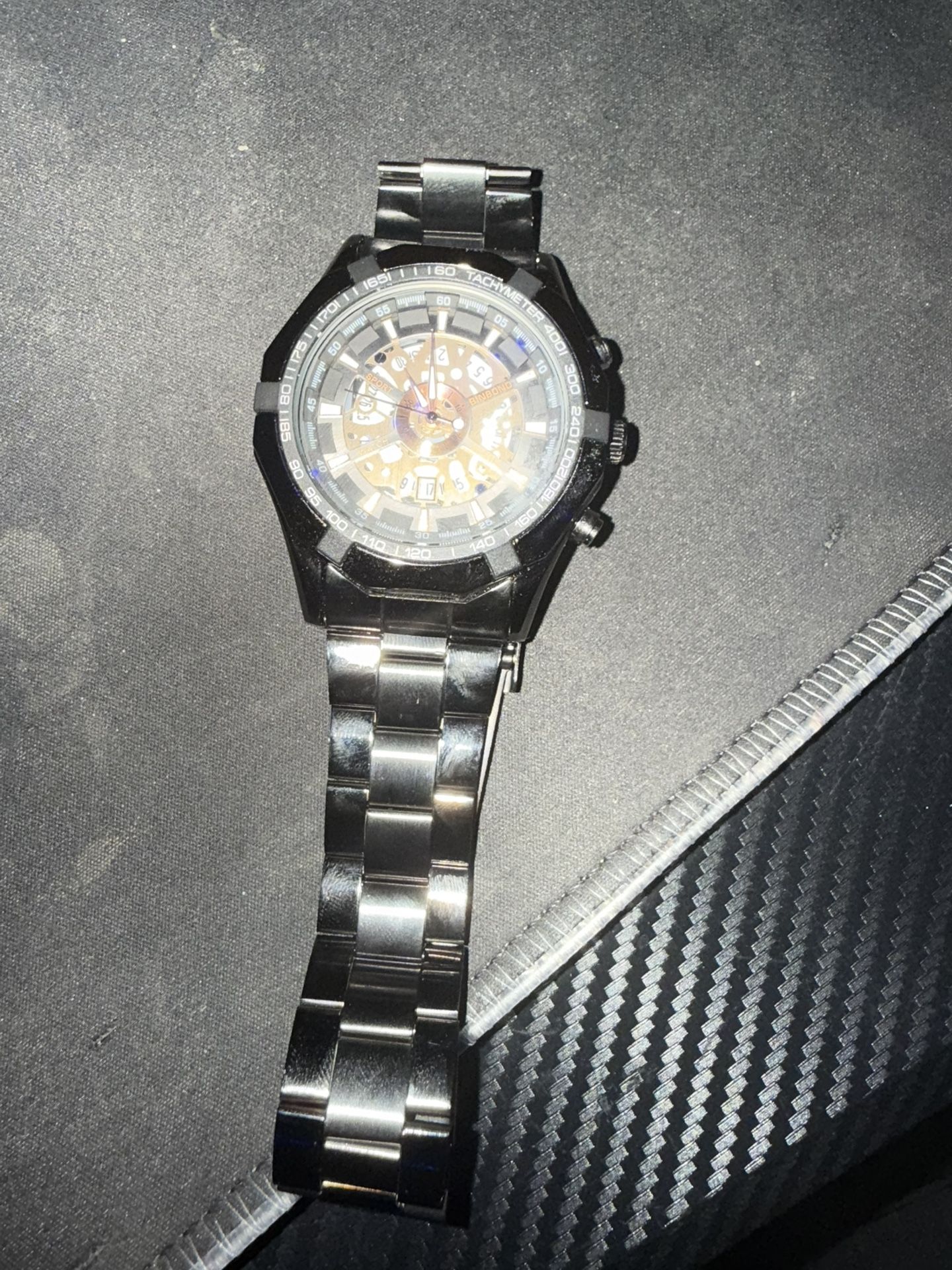 Gold And Silver Watch