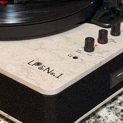 LP&No.1 Record Player, Bluetooth Speaker, Record To MP3 