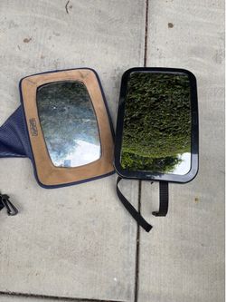 Two Baby Car Seat Mirrors | backseat mirror