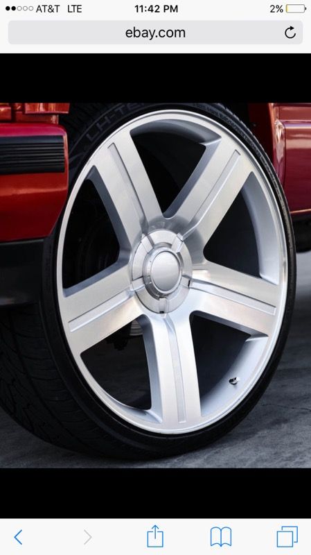 Rep. Chevy Texas edition 24" Rims - Rines