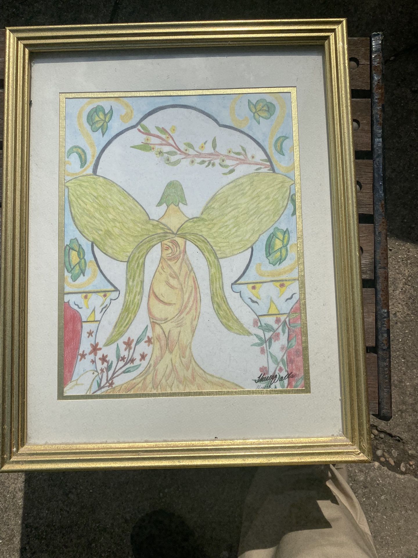 Antique Picture Frame