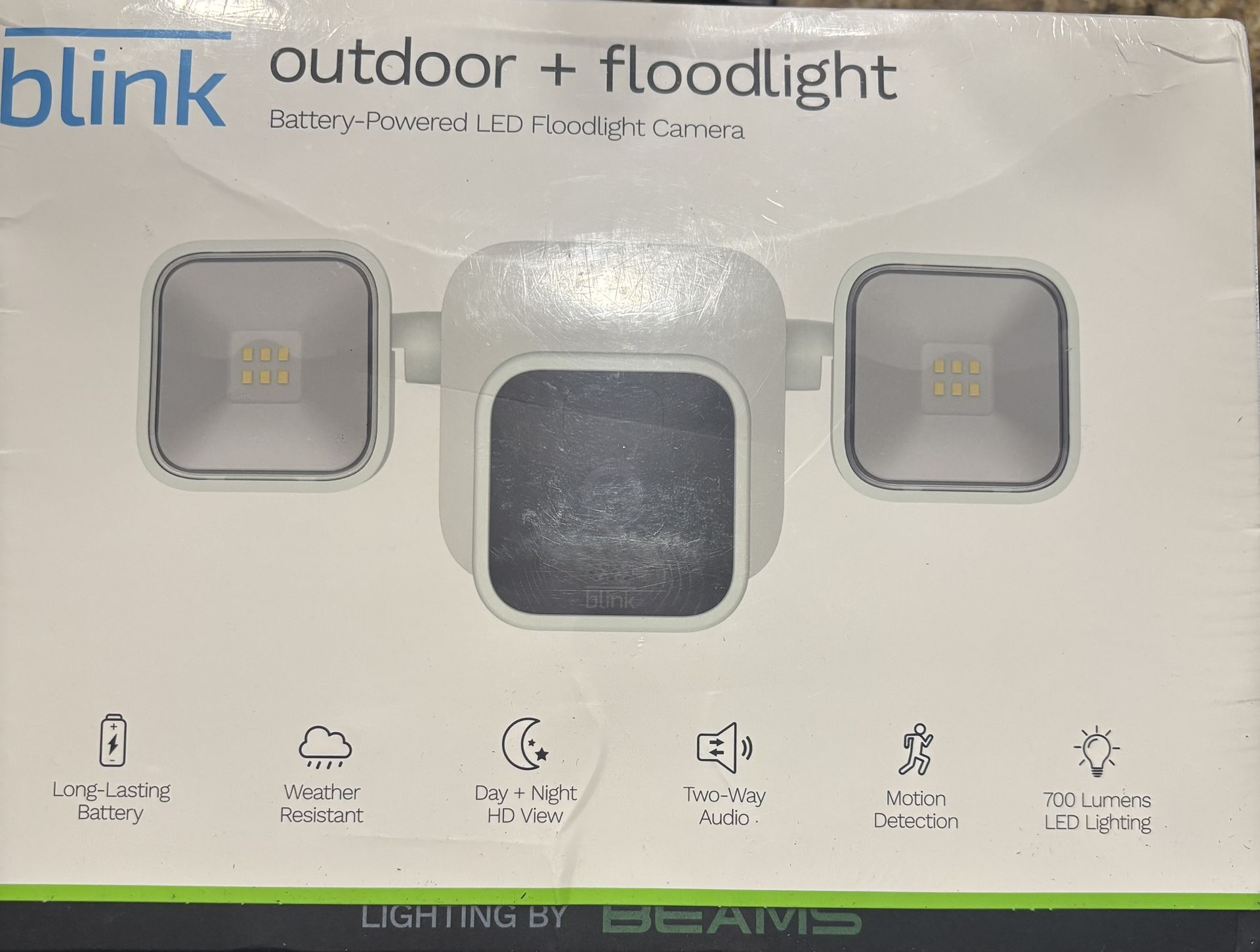 Blink Outdoor + Floodlight Camera Never Opened