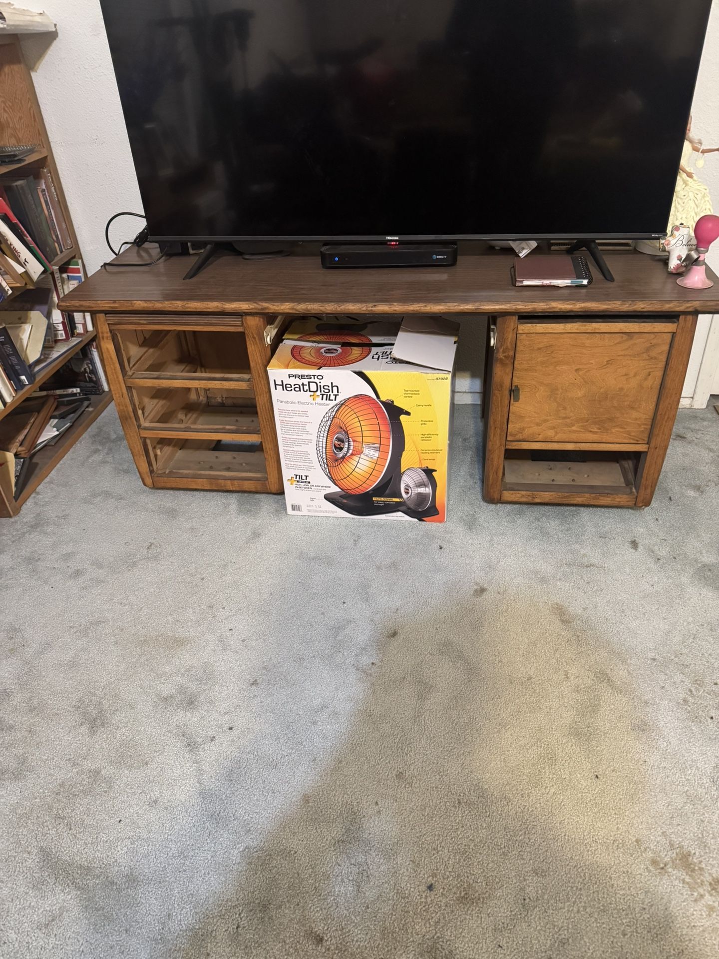 Vintage Desk Missing Drawers