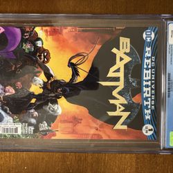 Batman #1 CGC  9.8 Tom King story 