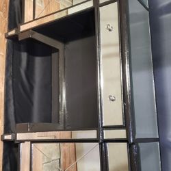 Custom Mirrored Vanity Desk