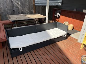 Patio Sofa Ready For Summer!