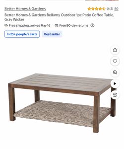 Coffee table
