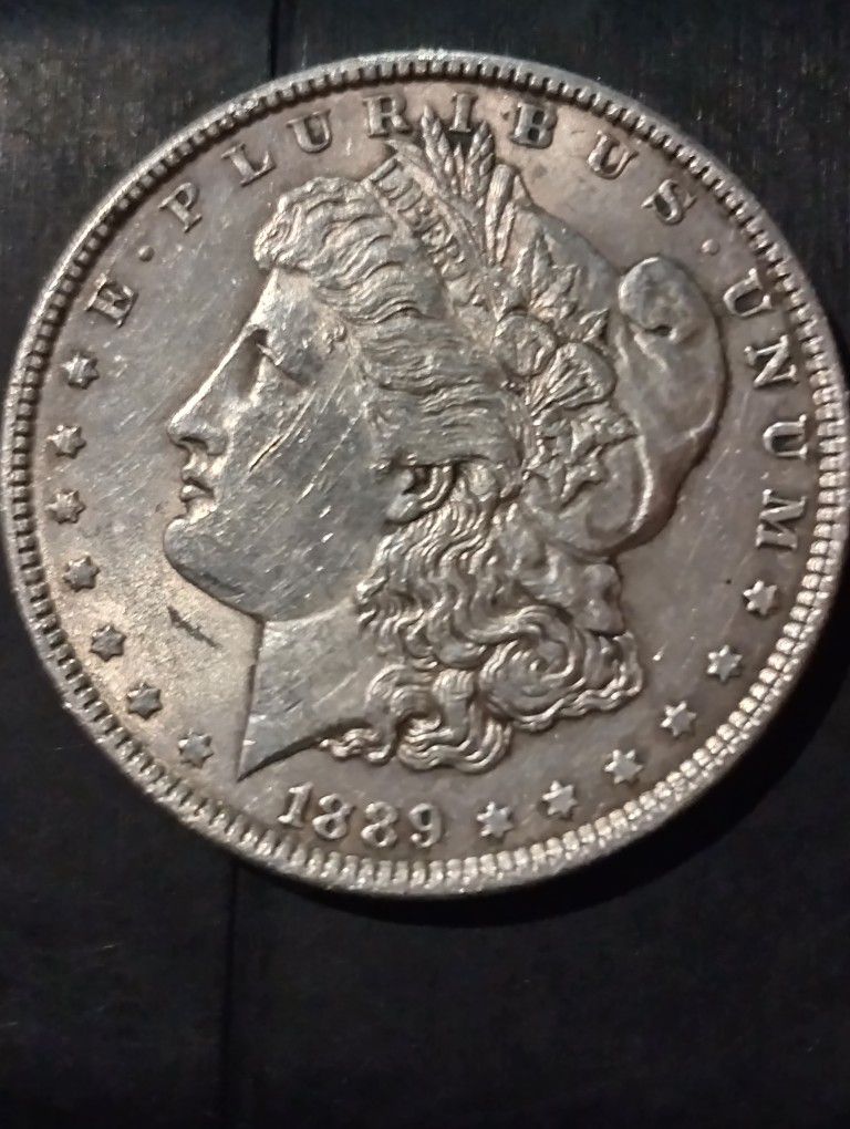 1889 Cc Morgan Silver Dollar