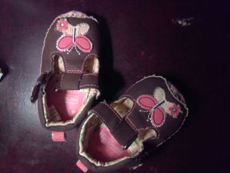 Size 1 baby girl shoes