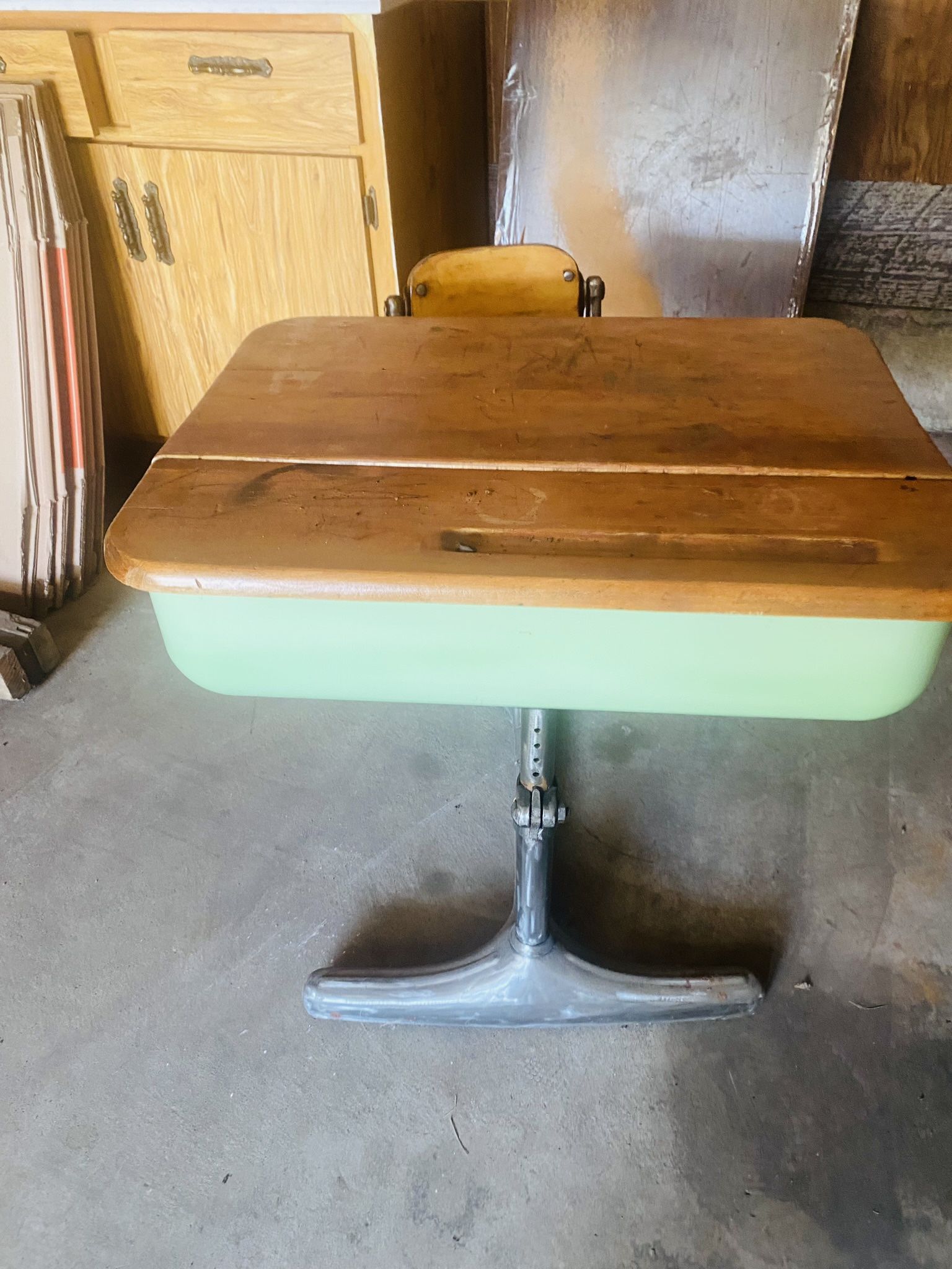 Vintage School Desk