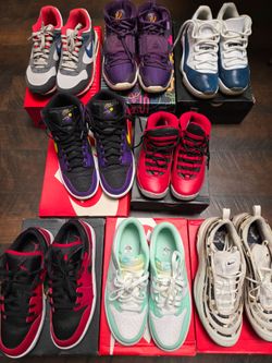 Nike/Jordan used shoes - 25 Pairs - for sale