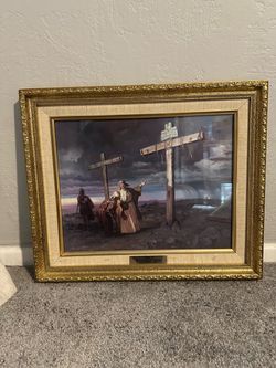 “Herein is Love 1 John 4:10” framed print by Roy Grinnell
