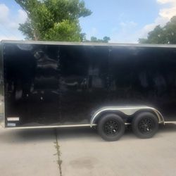 7x16x6.3. Enclosed Trailer 