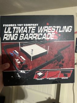 Wrestling stairs barricades and dioramas…. WWE Aew