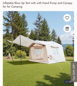 Inflatable Blow Up Tent and Canopy