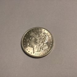 1921 Morgan Silver Dollar 