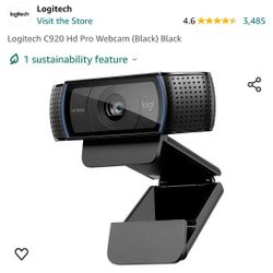 Logitech 1080p HD Pro Camera For Any PC $50