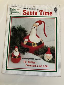 Santa Time Gourd Pattern Book
