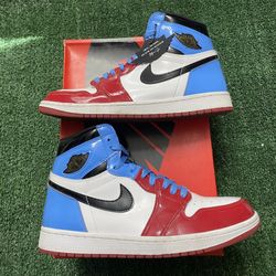 Jordan Fearless UNC Chicago 1s size 11 USED But Clean