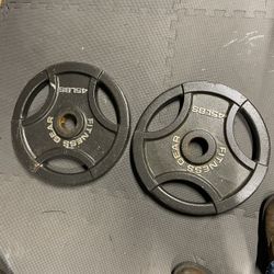 Olympic  Weight Plates.          80 Dollars 