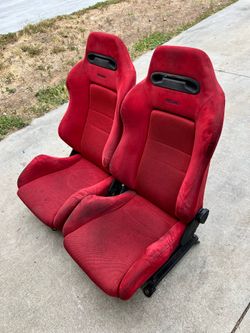 Itr dc2 red recaro seats