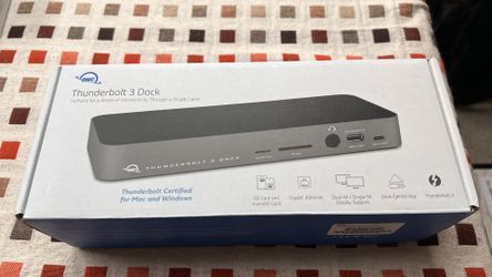 OWC Thunderbolt 3 Dock 14 Ports Of Connectivity