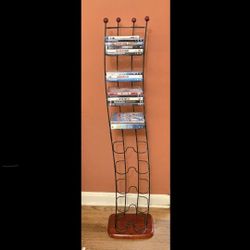 Vintage DVD Shelf + Collection