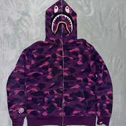 Purple bape Hoodie