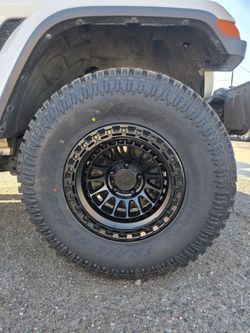 17x9 Mojave Lock Off-road Rims and Tires 35/1250/17 Atturo XT