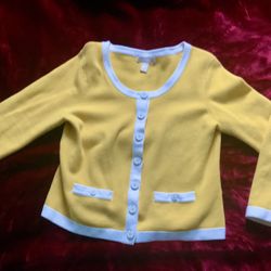 Yellow Cardigan