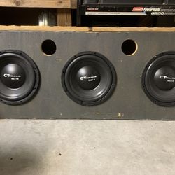 3 x 10" subwoofer