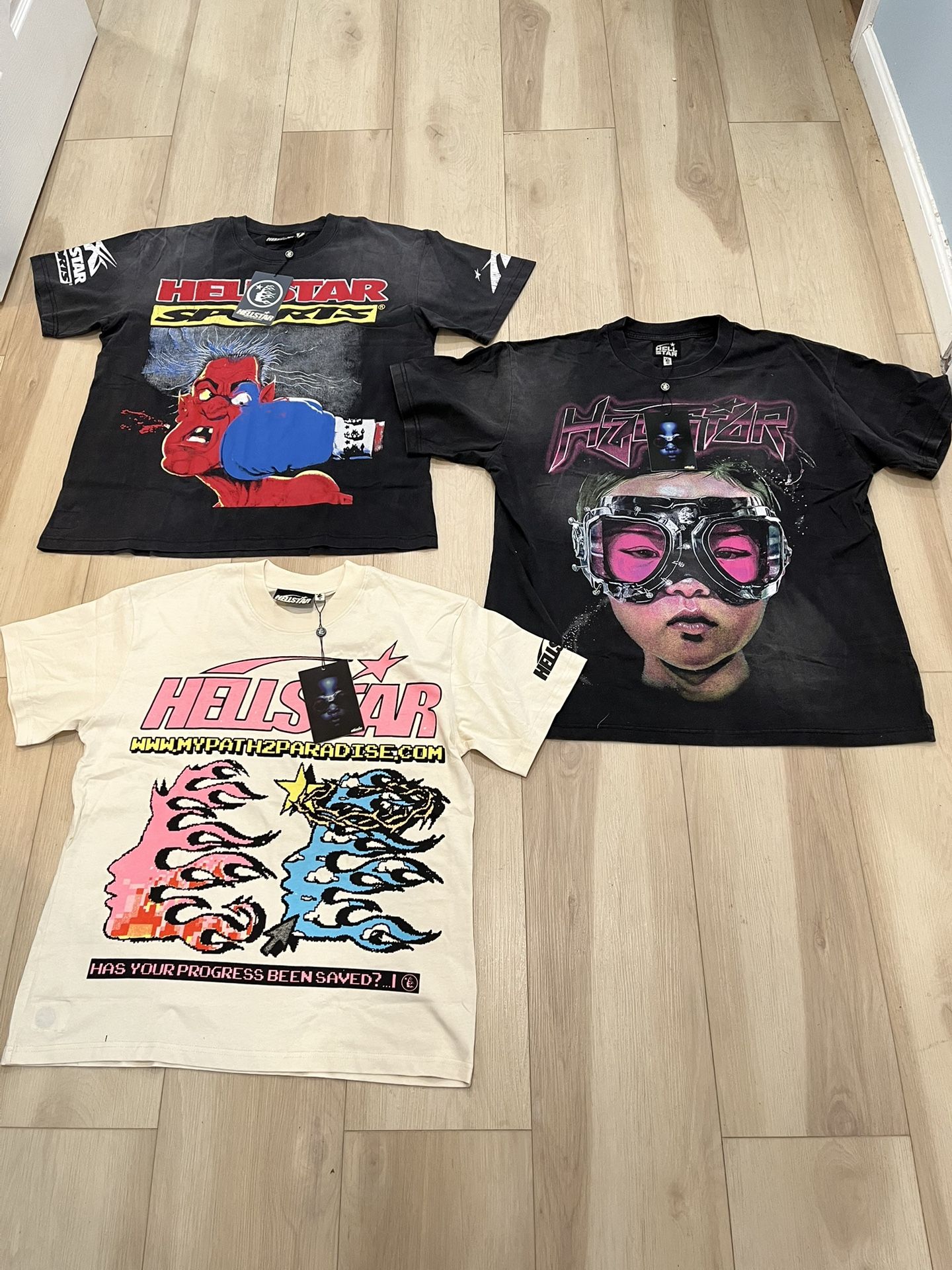 Hellstar Shirt L and Xl Brand New