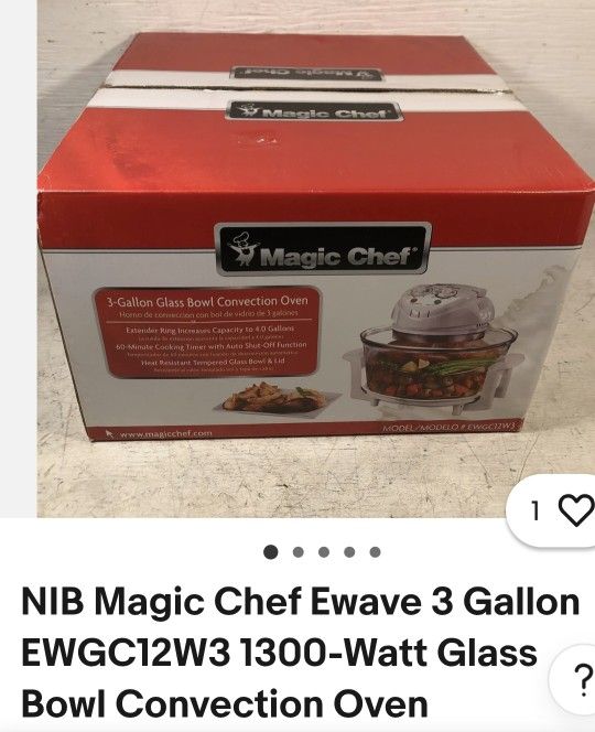 Magic Chef Convection Oven