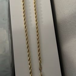 Gold Rope Chain