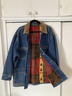 Lined Denim Men’s Jacket