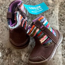 Baby Girl Boots Size 2