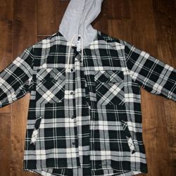 Men’s / Boy’s Hoodies and Flannels for Winter (prices & sizes in description)