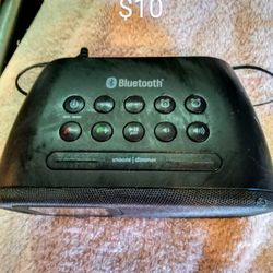 Bluetooth Alarm Clock Radio Speaker
